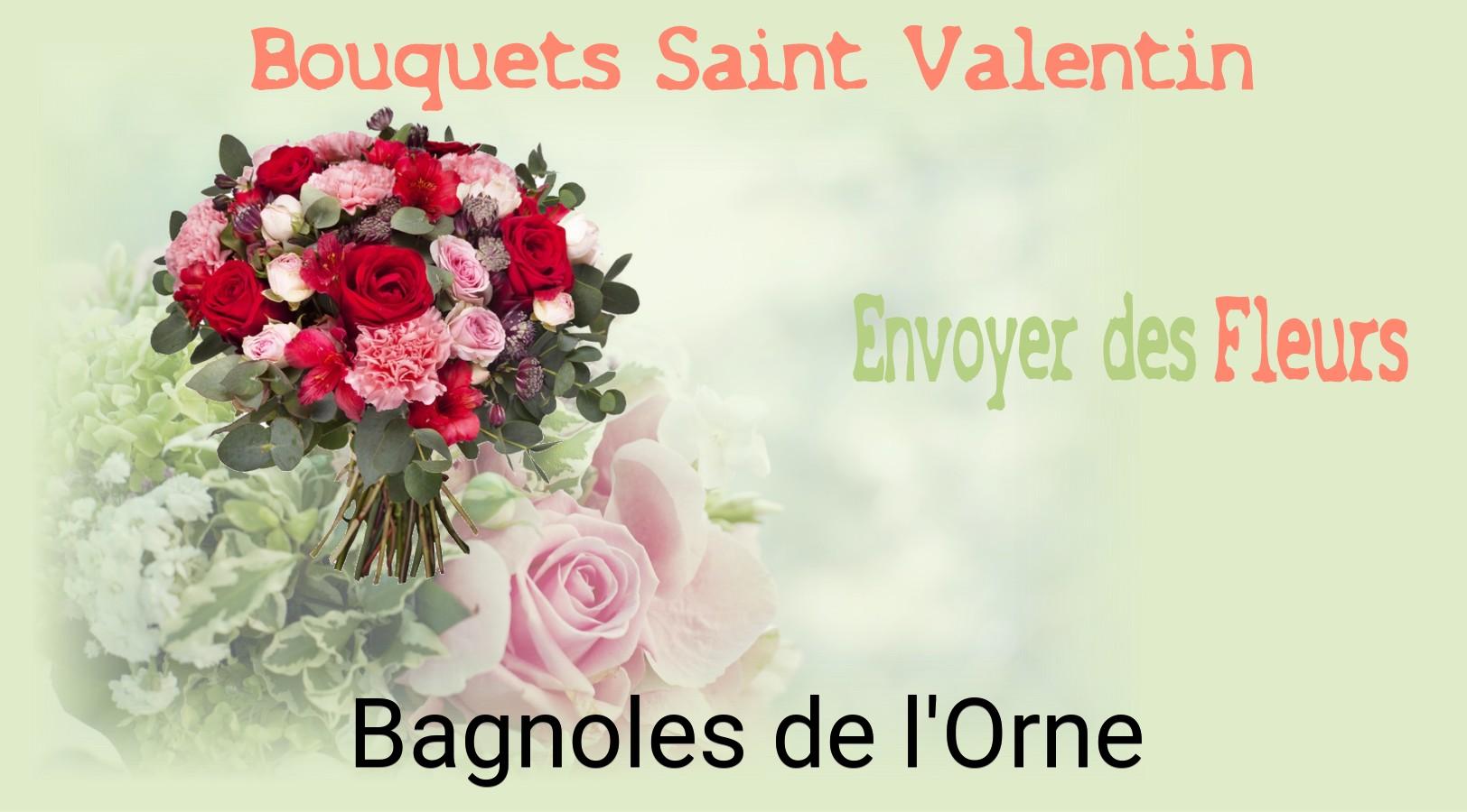 Roses de Saint-Valentin livrées à Bagnoles-de-l'Orne